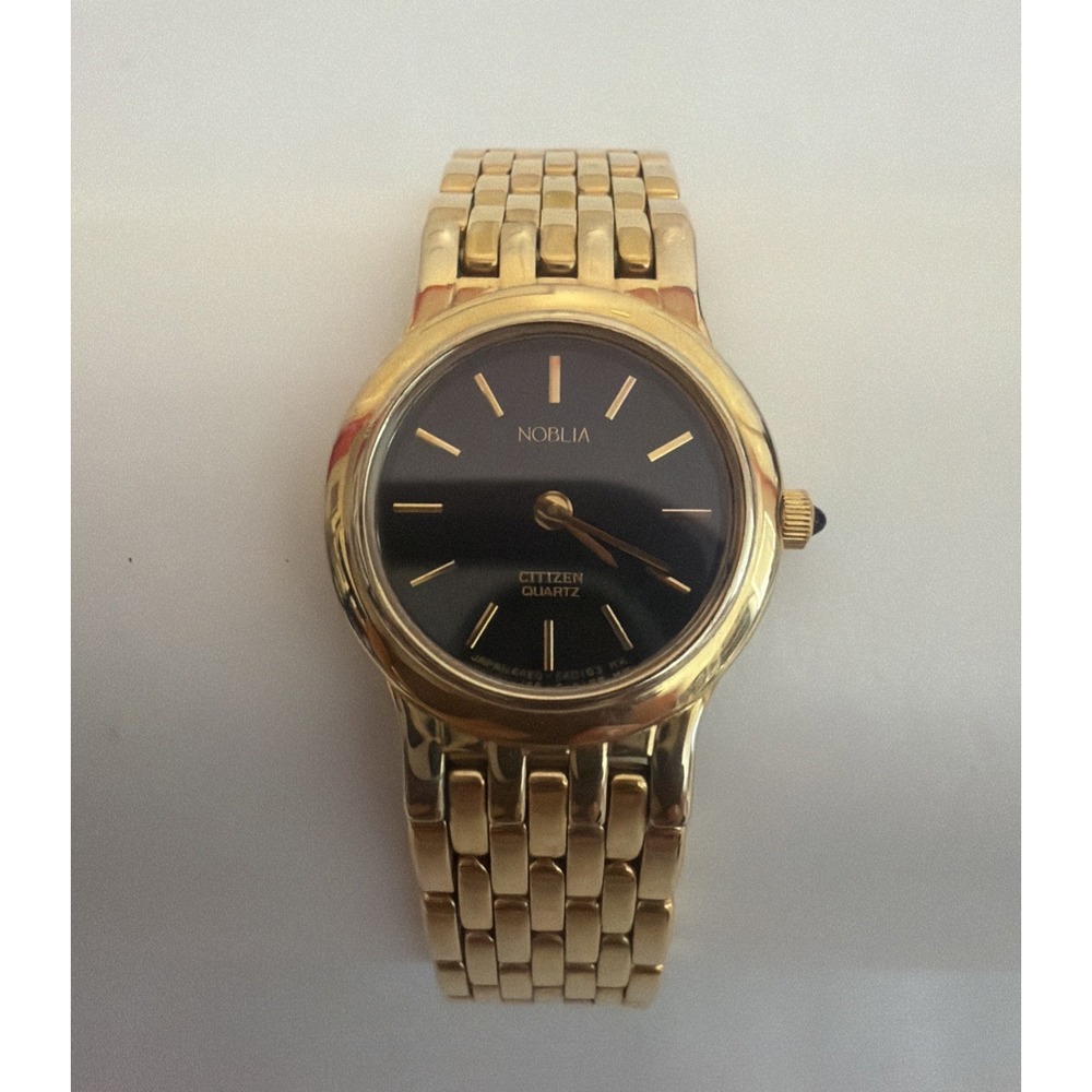 Citizen Noblia* Women's Watch: 4420-E40000 Y. Japan Gold Tone Working